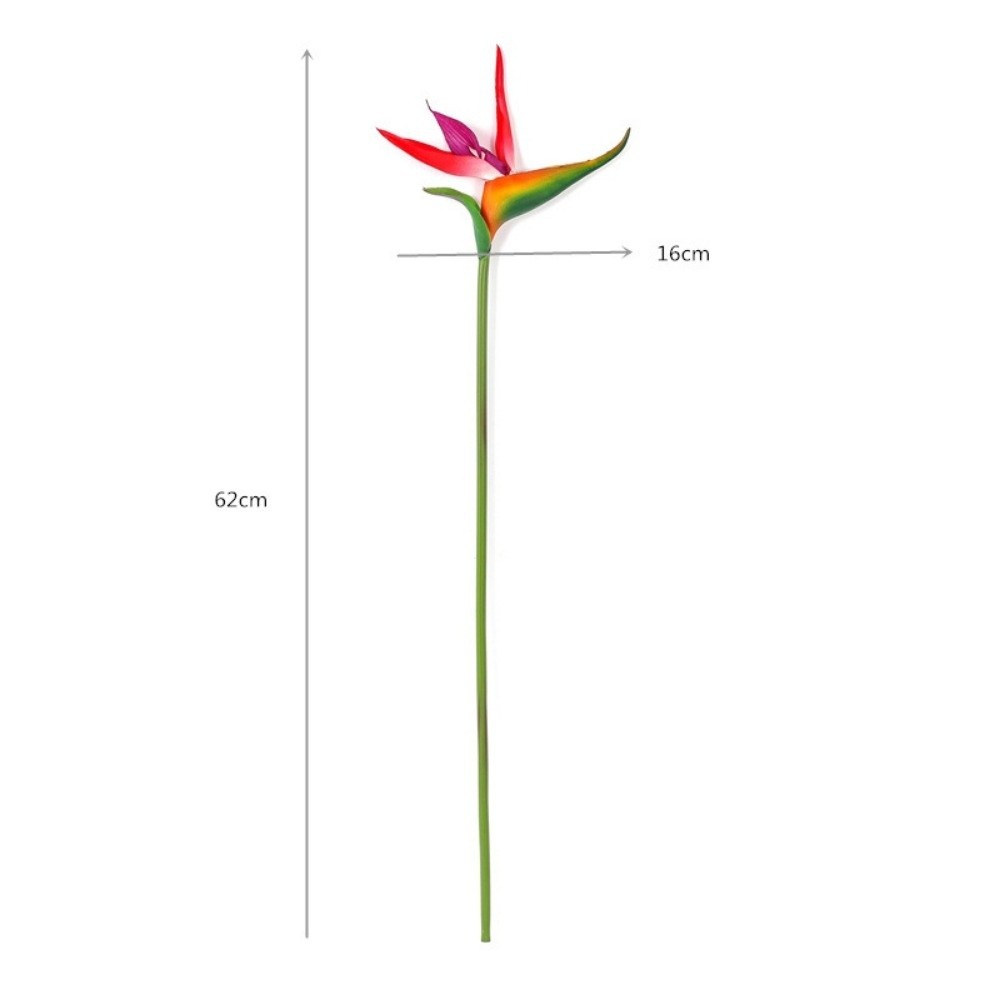 Bird Paradise Strelitzia - Neue Künstliche Strelitzie mit Langem Stiel,