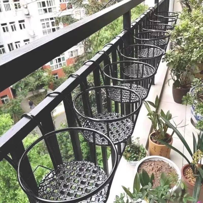 Schmiedeeiserner Balkon-Hängek – Spider Plant Hanging Bewertung und Preis
