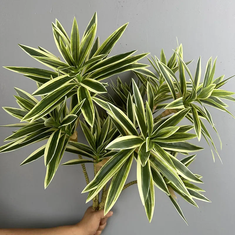 Künstliche grüne Pflanzen, tro – Dracaena Marginata Bewertung und Preis