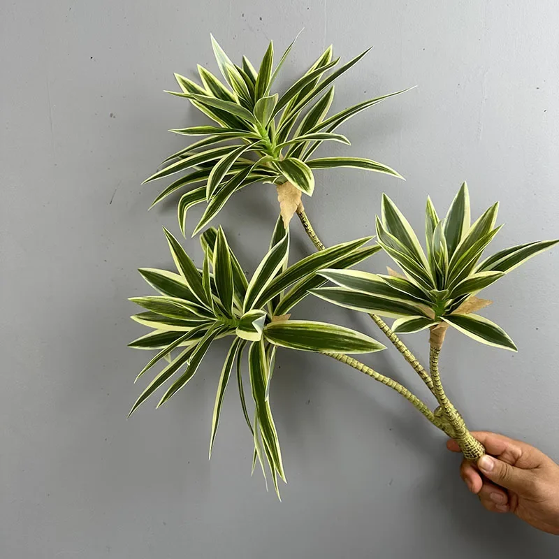 Künstliche grüne Pflanzen, tro – Dracaena Marginata Bewertung und Preis